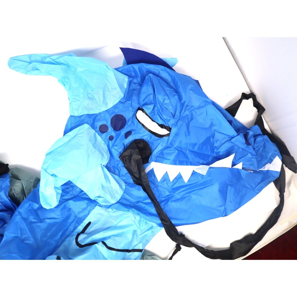 Blue Dragon Rider Costume L Spooktacular Creations Mens Inflatable Blow Up Fun